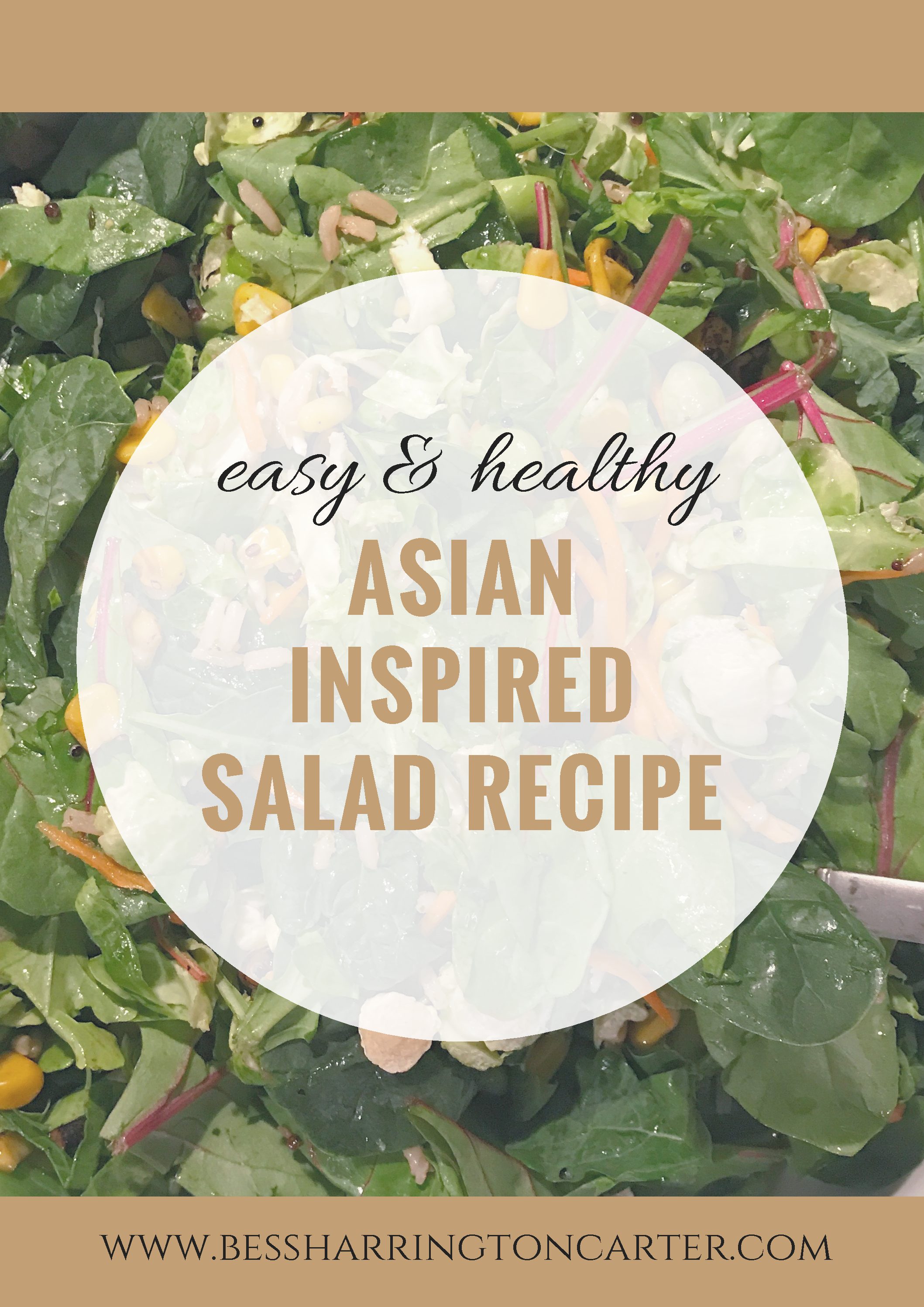 Asian Inspired Salad Recipe