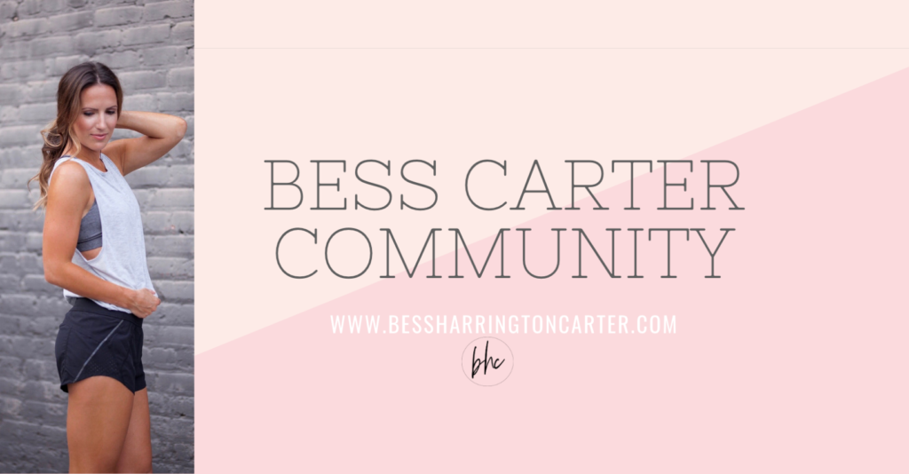 Join the Bess Carter Community! - Bess Harrington Carter